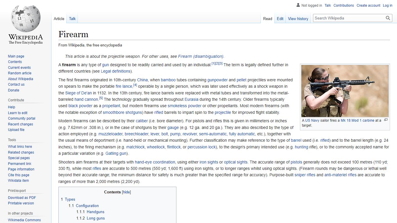 Firearm - Wikipedia